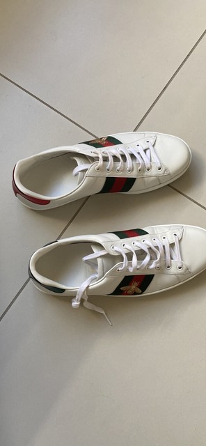Men's Gucci sneakers worn once 10 1/2 